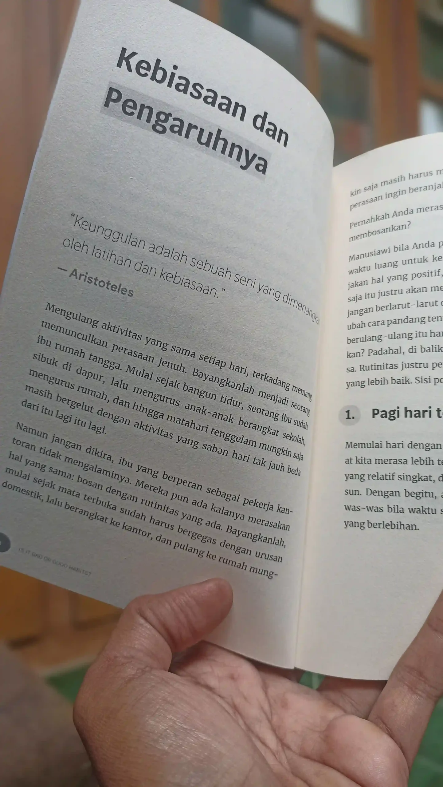 is it bad or good habits karya sabrina ara